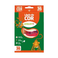 Lápis de Cor Sextavado Flex 36 Cores - Leo&Leo