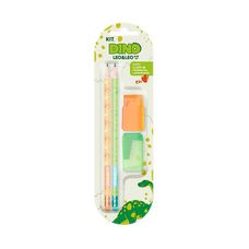 Kit Escolar Dino 4 Peças - Leo&Leo