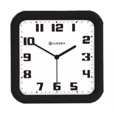 Relógio de Parede Quartz Preto 6540 - Eurora
