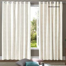 Cortina Black-Out com Ilhos 3,00x2,60m Decora Ayla A D - Dohler