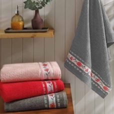 Toalha de Banho Jacquard Premium 70x1,40m FJ- 6990 Grafite - Dohler