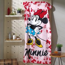 Toalha de Praia Velour 76x152cm Minnie - Dohler