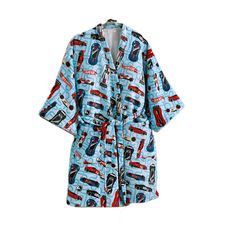 Roupão Infantil em Velour P Hot Wheels 05 - Dohler