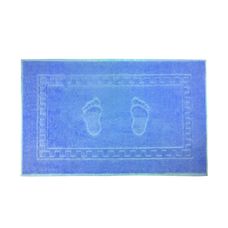 Toalha de Piso 45x70cm Pezinhos Azul Petróleo Buettner