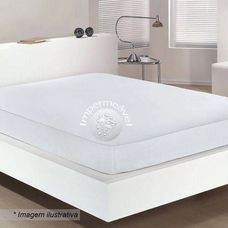 Protetor de Colchão Queen Impermeável Fix Branco - Buettner