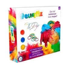 Kit de Pintura Infantil #EuQFiz Tie Dye - I9 Brinquedos