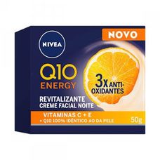 Creme Facial Noite Nivea Q10 Energy 50g