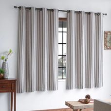 Cortina de Algodão Coimbra 220x180cm com Ilhoses - Sultan