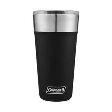 Copo Térmico Coleman Cerveja Inox Preto com Tampa e Abridor 600ml Invicta