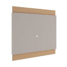 Painel Lens Fit 1.80 Natural/Off White Brilho Rudnick