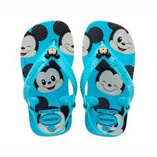 Chinelo Havaianas Infantil Baby Disney Classics Azul Mickey 19