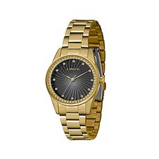 Kit Relógio Lince Feminino Dourado LRGJ132L KZ19P1KX