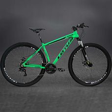 Bicicleta Aro 29 CXR 21 Velocidades Verde/Preto 17.5 - Lotus Bike