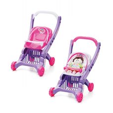 Carrinho de Boneca Bebaby 2 em 1 - TaTeTi