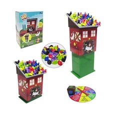 Jogo Salta Galinha com Roleta Unik Toys