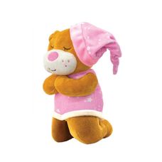 Urso de Pelúcia Que Ora o Pai Nosso 20cm Rosa Unik Toys
