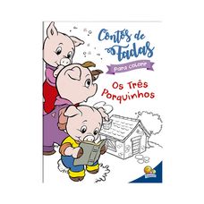 Livro Contos de Fadas para Colorir: Três Porquinhos, Os - Todolivro
