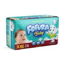 Fralda Fofura Baby Mega XXG 26 Unidades