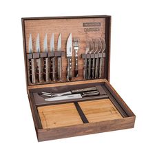 Kit para Churrasco Tramontina Polywood 15 Peças