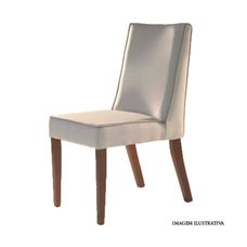 Cadeira Dorys Tecido 194 B Canela - Móveis Rafana