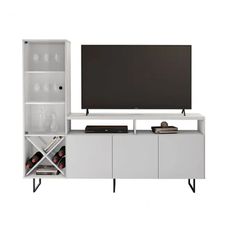 Rack Luz Branco - JCM Movelaria