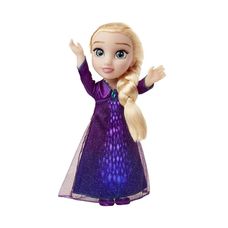Boneca Elsa Vestido Roxo com Luzes e Sons Frozen 2 - Mimo Toys