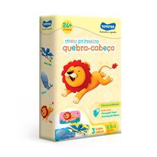 Quebra-Cabeça Meu Primeiro Quebra Cabeça 2, 3 e 4 Peças - Toyster