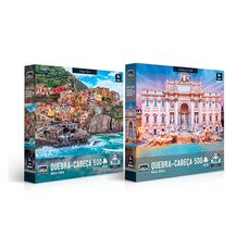 Quebra-Cabeça Bella Itália 500 Peças - Toyster