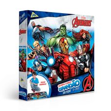 Quebra-Cabeça Grandão Os Vingadores 120 Peças - Toyster