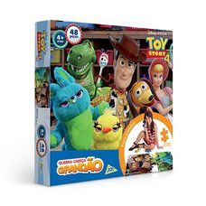 Quebra-Cabeça Grandão Toy Story 4 48 Peças - Toyster