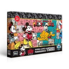 Quebra-Cabeça Turma do Mickey 1500 Peças - Toyster