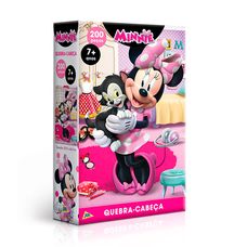 Quebra-Cabeça Minnie 200 Peças - Toyster