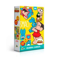 Quebra-Cabeça Turma da Mônica 200 Peças Mônica e Sansão - Toyster
