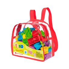 Blocos de Montar Tand Kids Mochila 60 Peças - Toyster