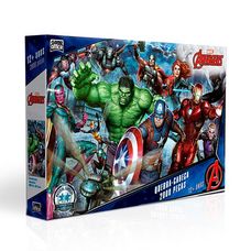 Quebra-Cabeça Os Vingadores 2000 Peças - Toyster