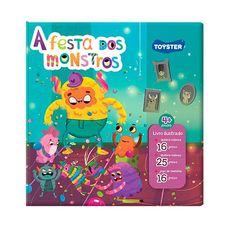Livro Brinquedo A Festa dos Monstros - Toyster