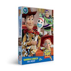 Quebra-Cabeça Toy Story 4 100 Peças - Toyster