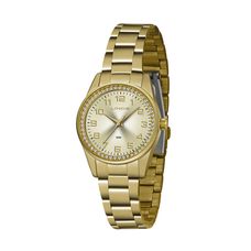Relógio Lince Feminino Dourado LRGJ109L C2KX