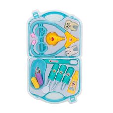 Kit Dentista com Maleta Completo Azul - Cute Toys