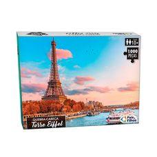 Quebra Cabeça 1000 Peças Torre Eiffel - Pais & Filhos