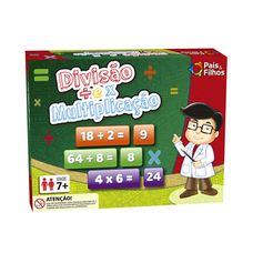 Jogo Divisão e Multiplicação - Pais & Filhos