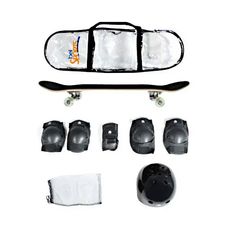 Skate Skateboard Semi-Pro + Kit Proteção - Bel Fix