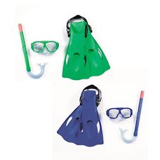 Kit Snorkel com Máscara + Pés de Pato Freestyle - Bel Fix