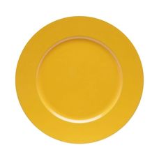 Sousplat Plástico 33cm Mostarda Royal