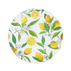 Sousplat Plástico 33cm Limão Siciliano Royal