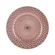 Sousplat Plástico 33cm Rose Gold 61022 Royal