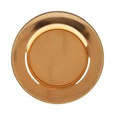 Sousplat Plástico 33cm Dourado 61024 Royal