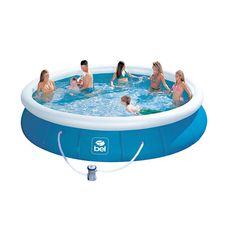 Piscina Inflável 11.000 Litros 110V + Kit Completo - Bel Fix