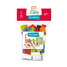 Blocos de Montar Riva Block 84 Peças - TaTeTi