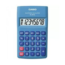 Calculadora de Bolso Casio 8 Dígitos HL-815L Azul